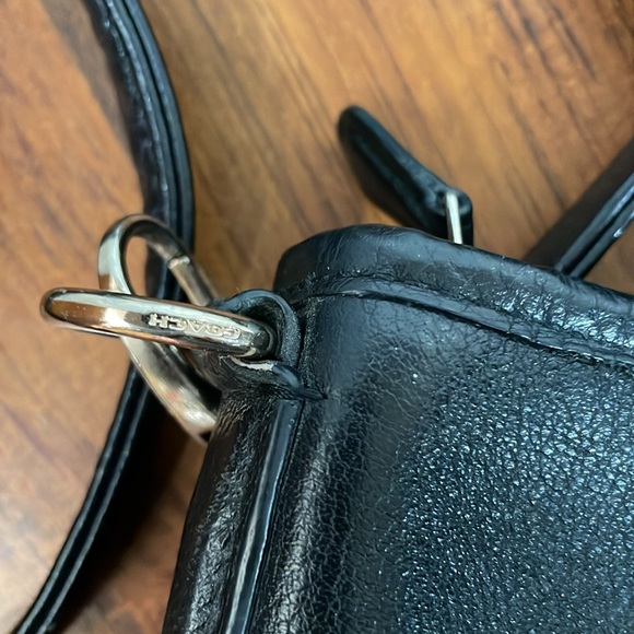 Coach Crossbody File Bag Black - Picture 7 of 11